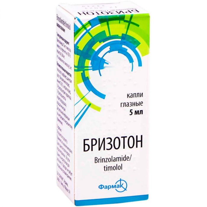 Бризотон очні краплі 5 мл в Україні