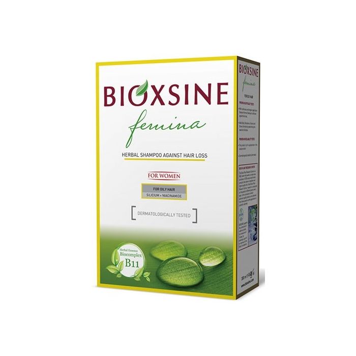 Шампунь Bioxsine Femina проти випадіння для жирного волосся 300 мл ADD