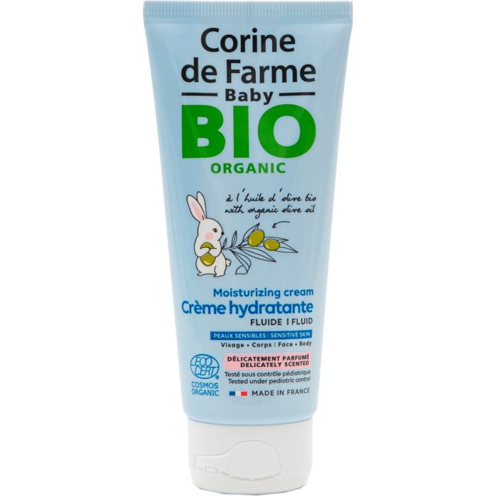 Крем-флюїд Corine de Farme дитячий зволожуючий органічний, 100 мл в аптеці