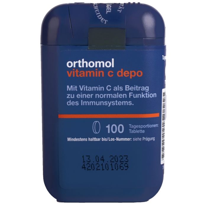 Orthomol (Ортомол) Vitamin C depo (для підтримки та профілактики імунної системи) 225 мг таблетки №100 ADD