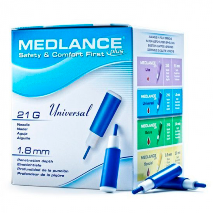 Ланцеты Medlance Plus универсальные синие №1 в интернет-аптеке