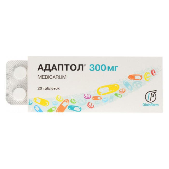 Адаптол 300 мг таблетки №20 в аптеке