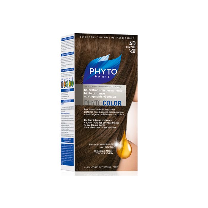 Крем-фарба для волосся  Phyto Phytocolor №4D (русо-каштановий золотистий)  в аптеці