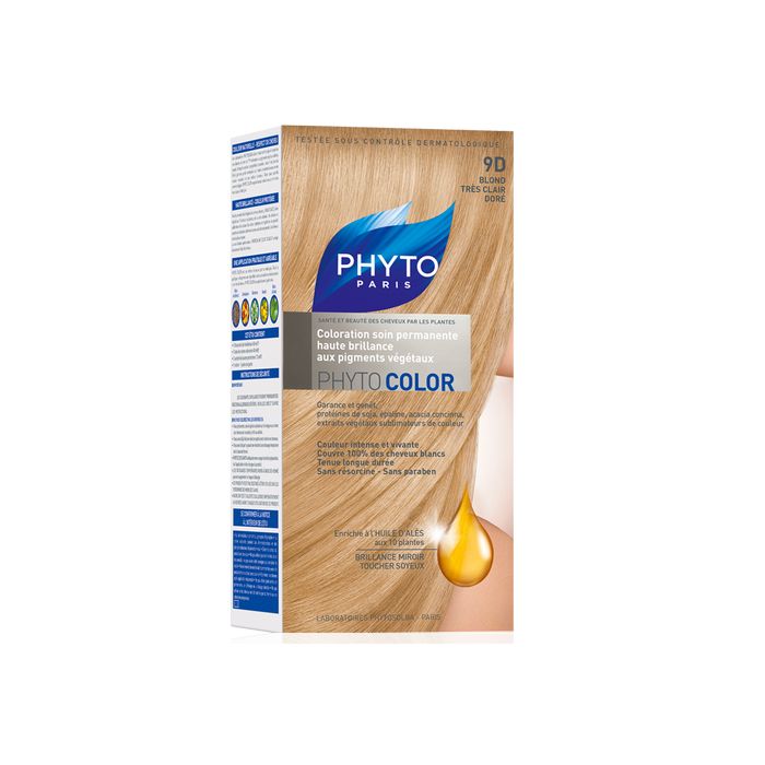 Фарба для волосся Phyto Phytocolor №9D (золотистий блондин) замовити