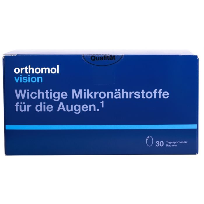 Orthomol (Ортомол) Vision 30 дней (для лікування вікових хвороб очей) капсули №30 купити