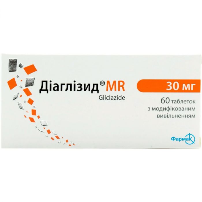 Диаглизид МR 30 мг таблетки №60 недорого