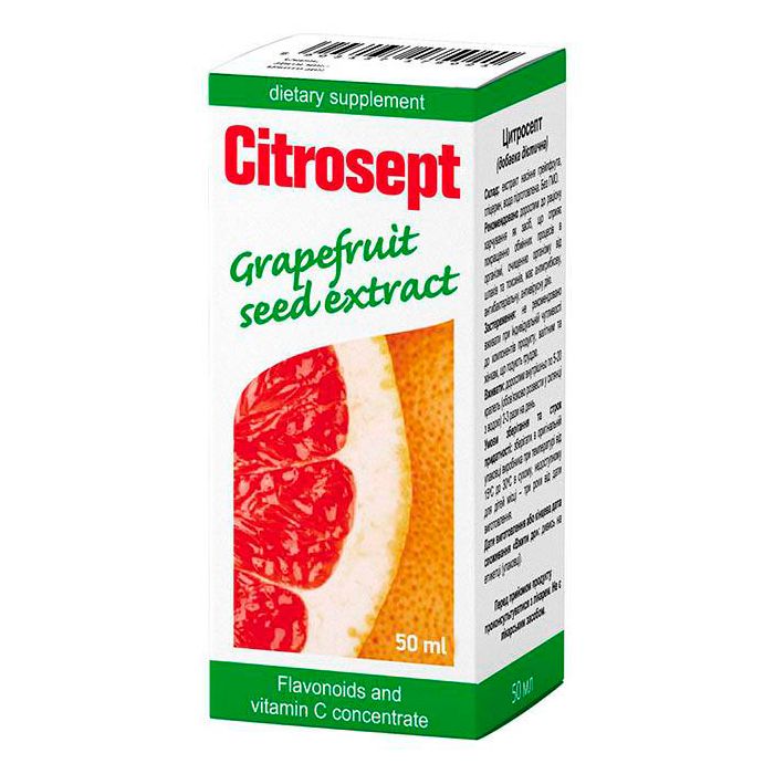 Цитросепт екстракт насіння грейпфрута 50 мл в інтернет-аптеці