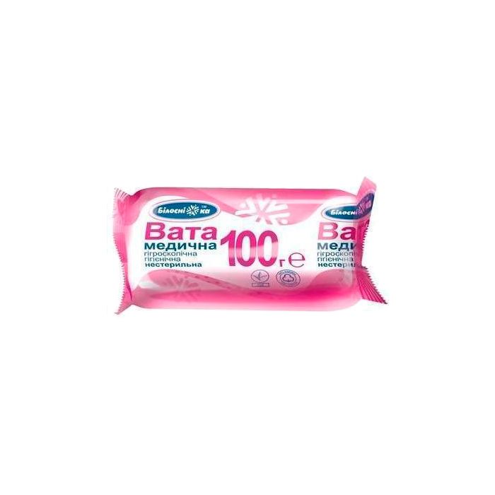 Вата Белоснежка Ролик медицинская нестерильная 100 г  ADD
