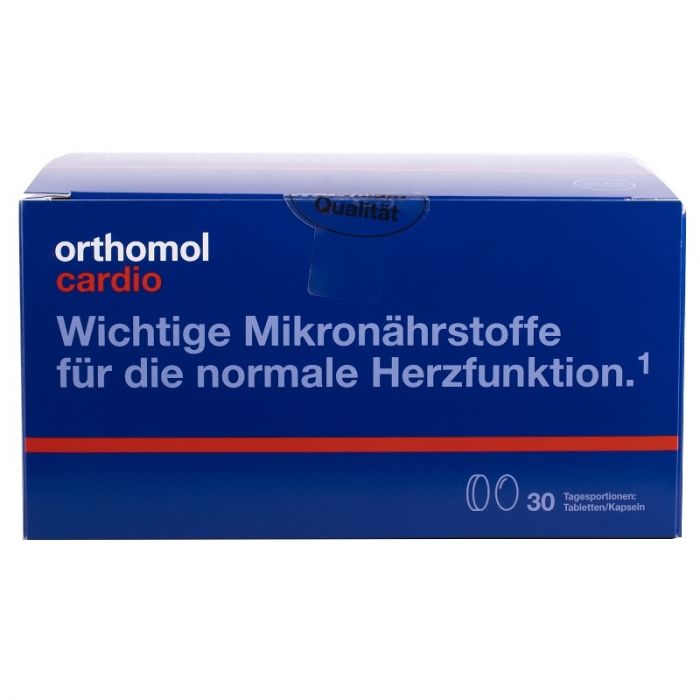 Orthomol (Ортомол) Cardio (здоров'я серця та судин) 30 днів капсули №30 в аптеці