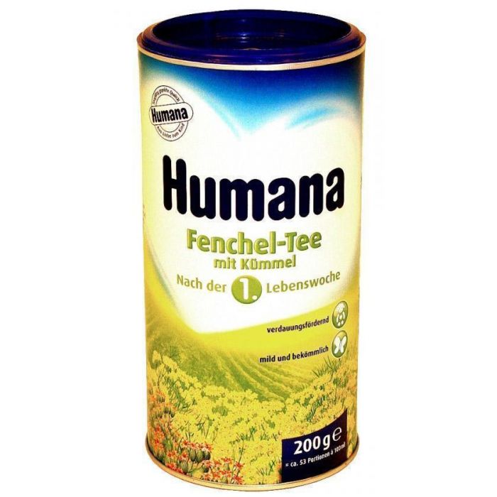 Чай Humana с фенхелем и тмином (с 2-х недель) 200 г фото
