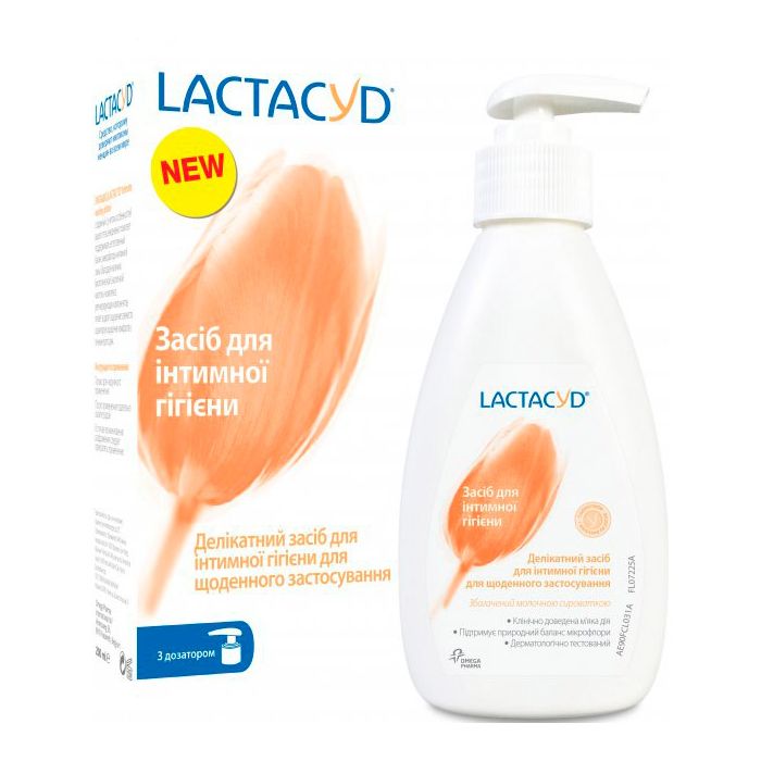 Засіб Lactacyd Femina для інтимної гігієни, 200 мл в інтернет-аптеці