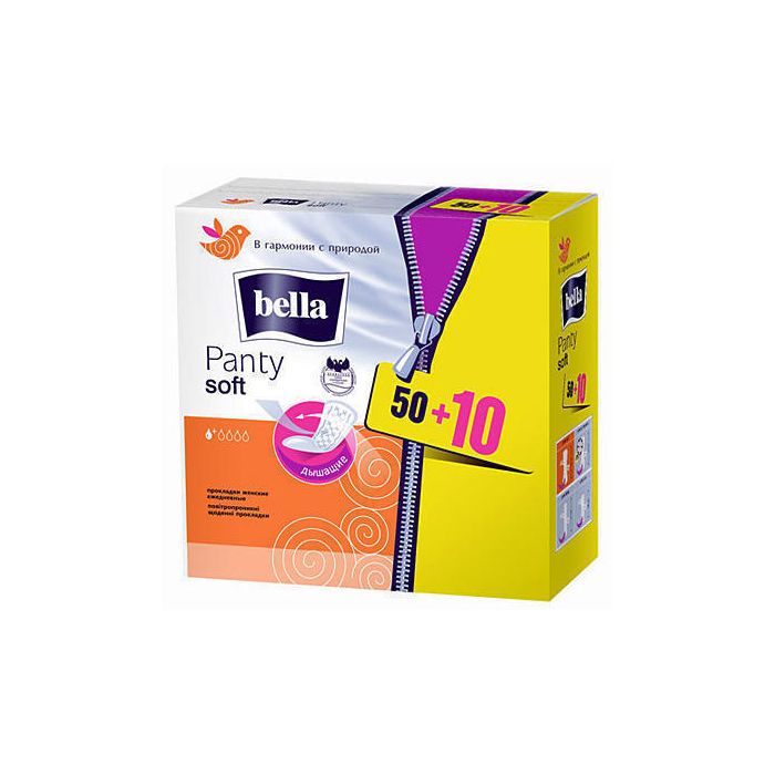 Прокладки Bella Panty Soft ежедневные 50+10 шт в интернет-аптеке