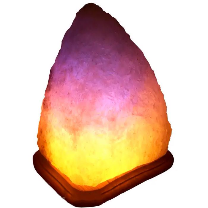 Соляна лампа Скеля, кольорова, 6-8 кг sl034cv* ціна