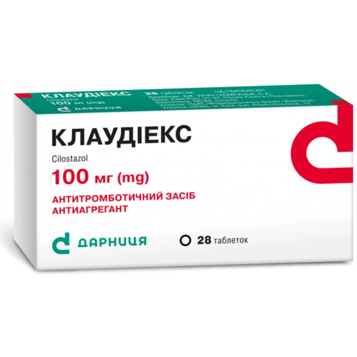 Клаудиекс 100 мг таблетки №28 - фото №1 Клаудиекс 100 мг таблетки №28 купить