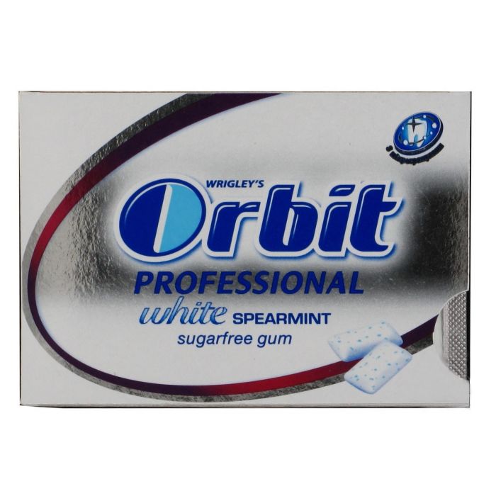 Жувальна гумка Orbit Professional White 14 г в інтернет-аптеці