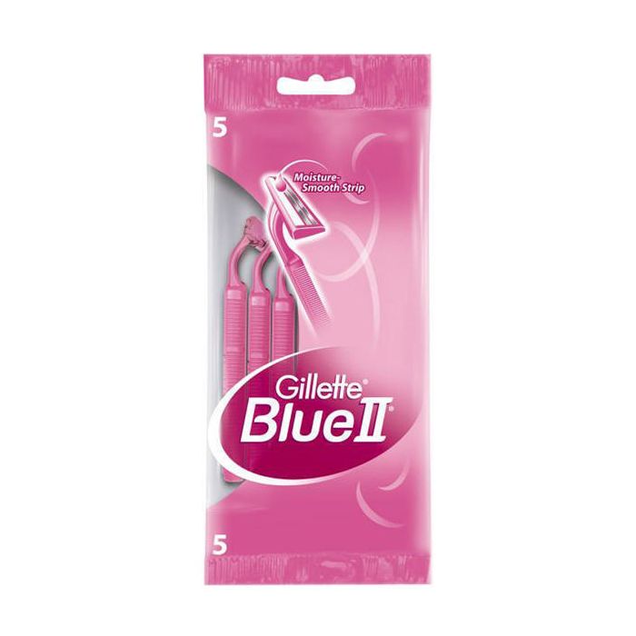 Станок Gillette Blue-ІІ жіночий одноразовий 5 шт в Україні