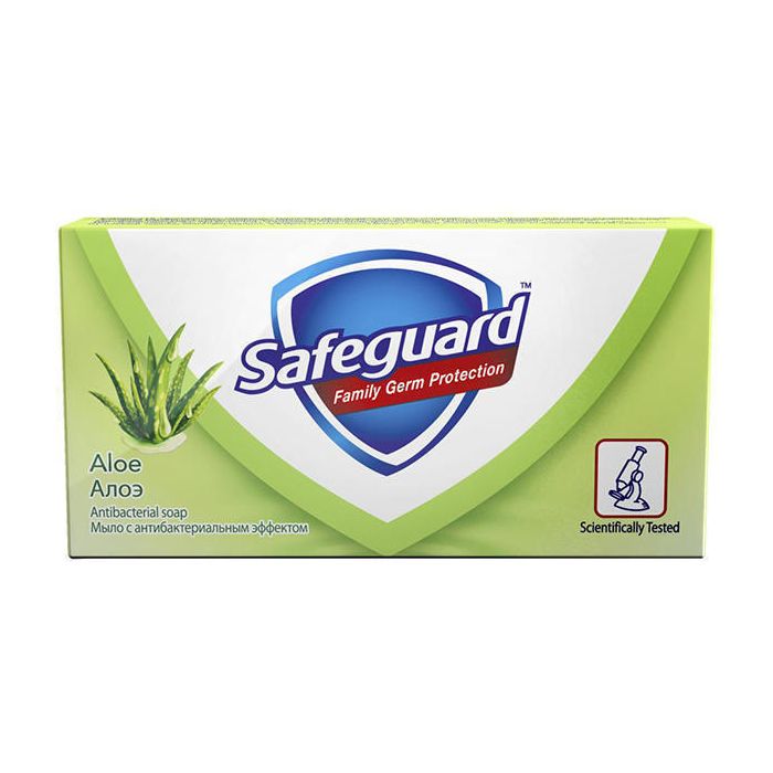 Мило Safeguard алое 100 г фото