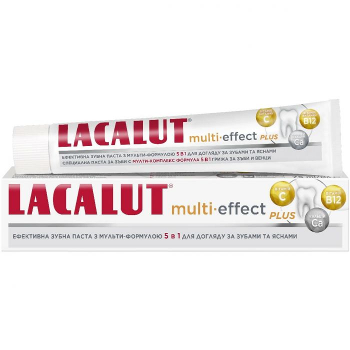 Зубна паста Lacalut Multi-effect plus 75 мл в Україні