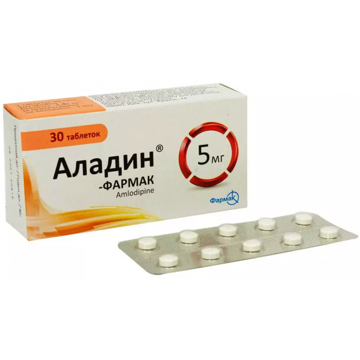Аладин 5 мг таблетки №30 в аптеці