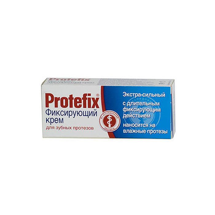 Протефікс (Protefix) фіксуючий крем для зубних протезів, екстра сильний 40 мл