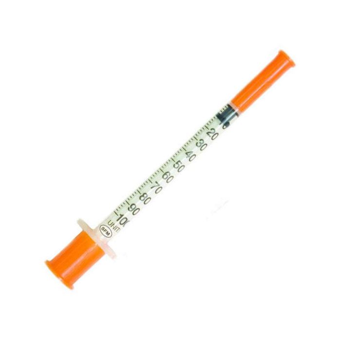 Шприц трикомпонентний інсуліновий U-100 (0,33*13 мм) 1 мл в Україні