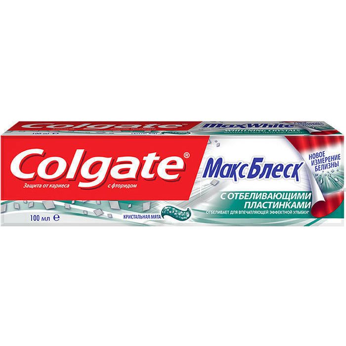 Зубна паста Colgate МаксБлиск 100 мл фото