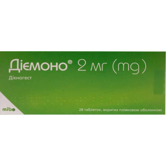 Діємоно 2 мг таблетки №28 в Україні