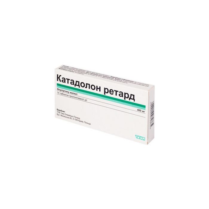 Катадолон ретард 400 мг таблетки №14 в інтернет-аптеці