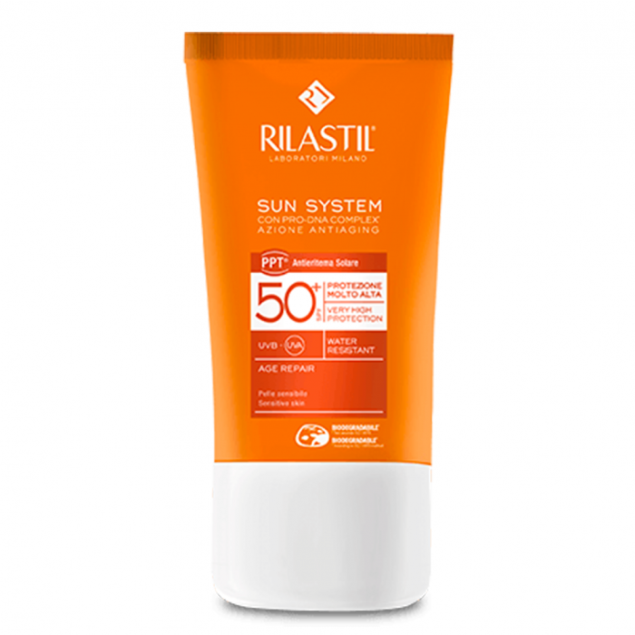 Крем Rilastil Антивіковий сонцезахисний для обличчя з SPF 50+ 40 мл ADD