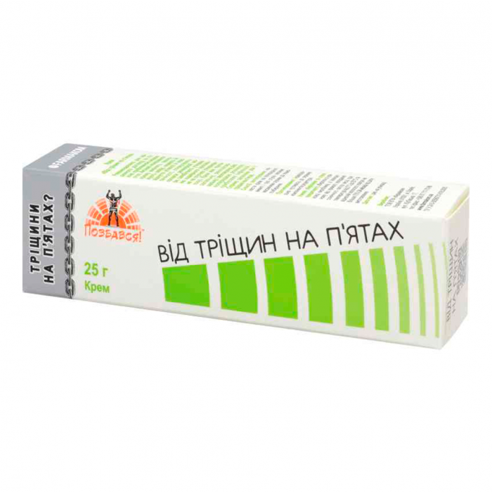 Крем зволожуючий від тріщин в ступнях 25 г в інтернет-аптеці