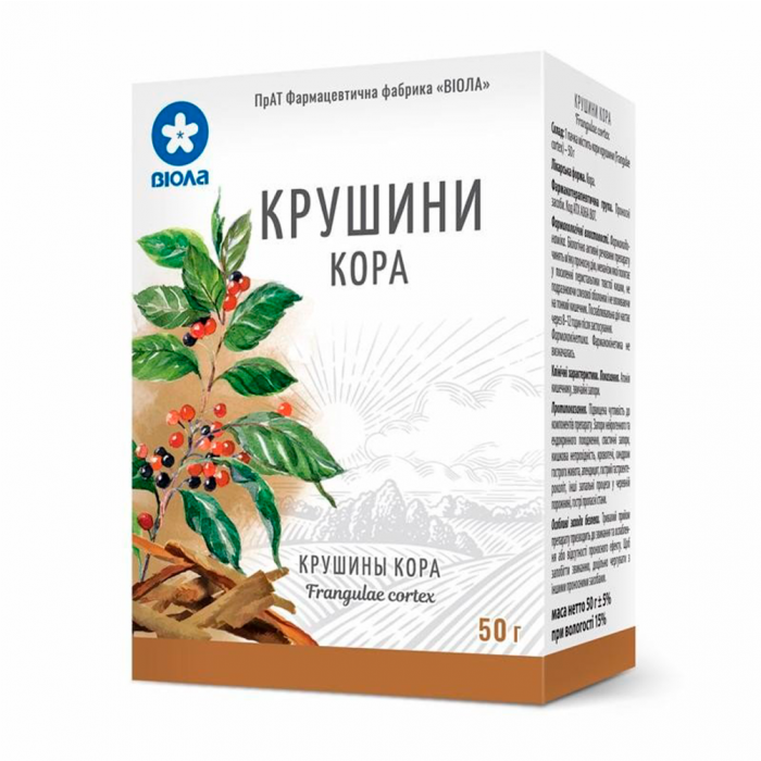 Крушины кора 50 г купить