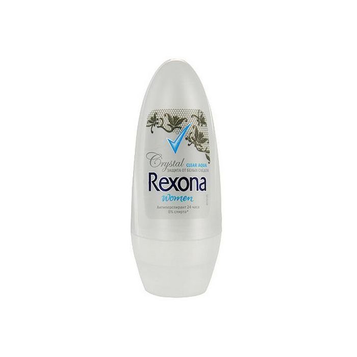 Антиперспірант Rexona Crystal Clear Aqua роликовий 50 мл фото