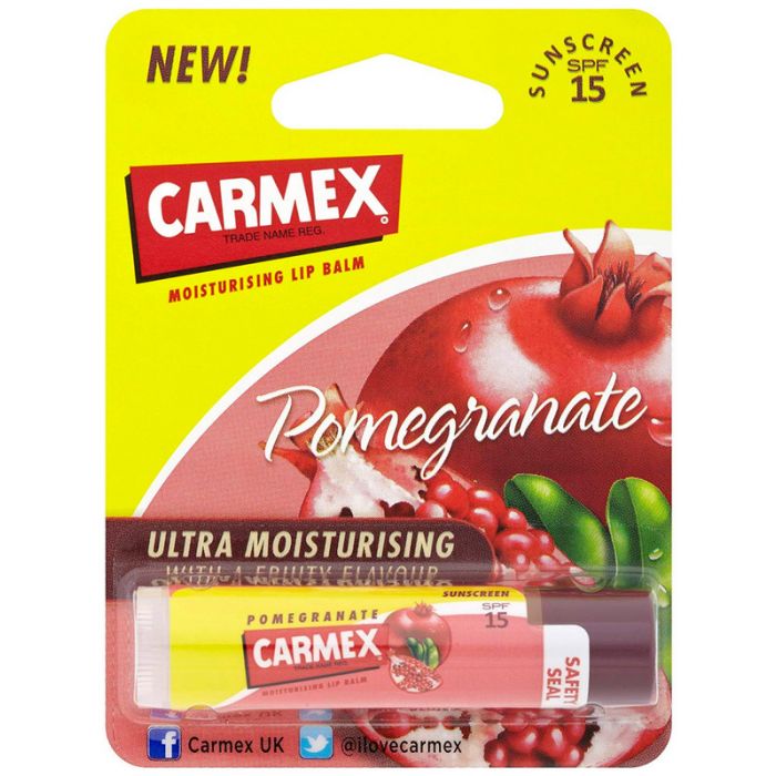 Бальзам Carmex (Кармекс) для губ зі смаком Гранату стік 4,25 г ціна