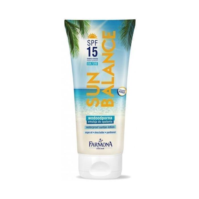 Лосьйон Farmona Sun Balance сонцезахисний для засмаги SPF15 150 мл фото