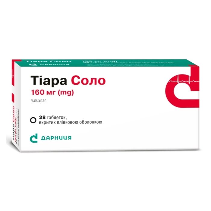 Тіара Соло 160 мг таблетки №28 в інтернет-аптеці