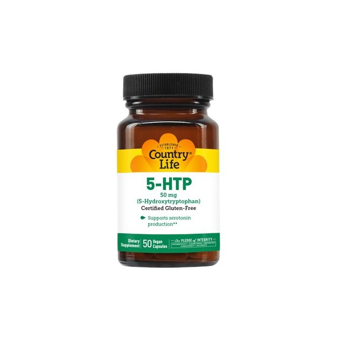 Country Life (Кантрі лайф) 5-HTP окситриптан 50 мг капсули №50 в аптеці