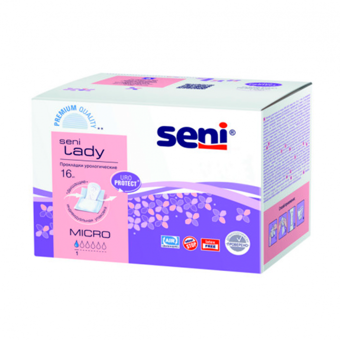 Прокладки урологические Seni Lady Micro №16 в аптеке