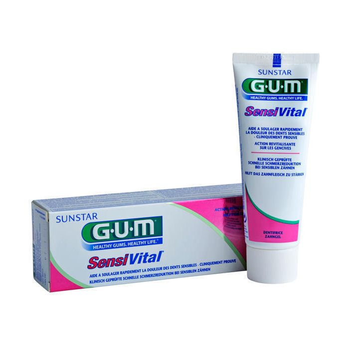 Зубна паста-гель Gum SensiVital 75 г в Україні