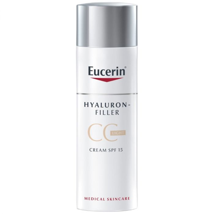 СС-крем Eucerin Hyaluron-Filler з SPF 15 проти зморшок (світлий відтінок) 50 мл фото