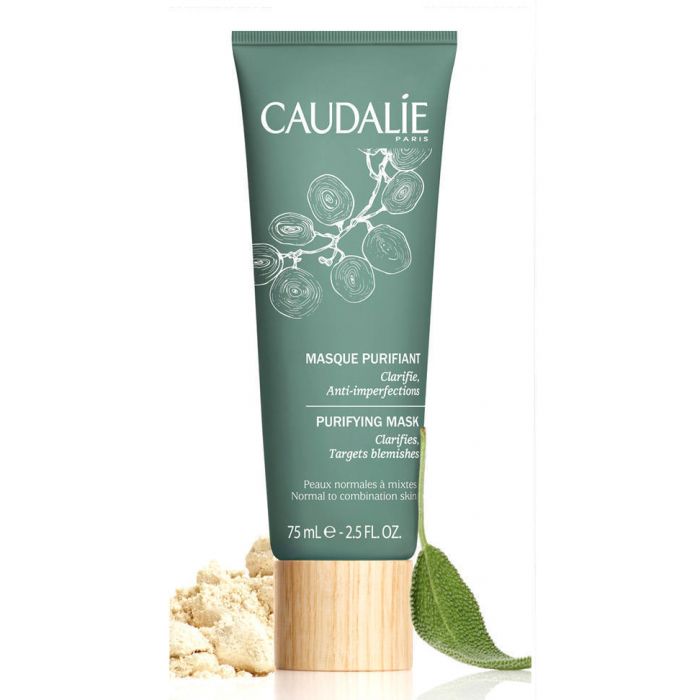 Маска Caudalie Purifying Mask интенсивное увлажнение для всех типов кожи 75 мл цена