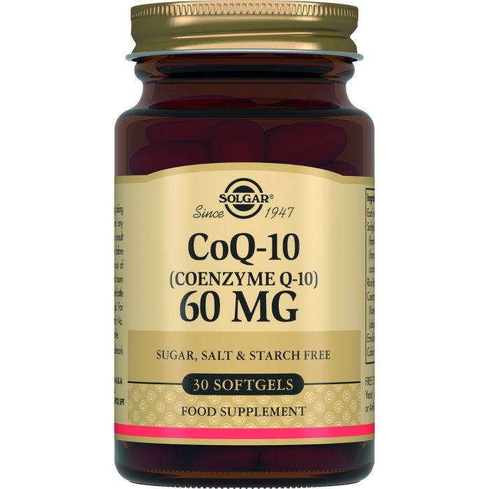 Solgar (Солгар) Coenzyme Q-10 (Коензим) 60 мг капсули №30 в Україні