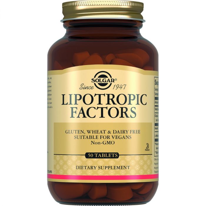 Solgar (Солгар) Lipotropic Factors (Ліпотропний фактор) таблетки №50 в інтернет-аптеці