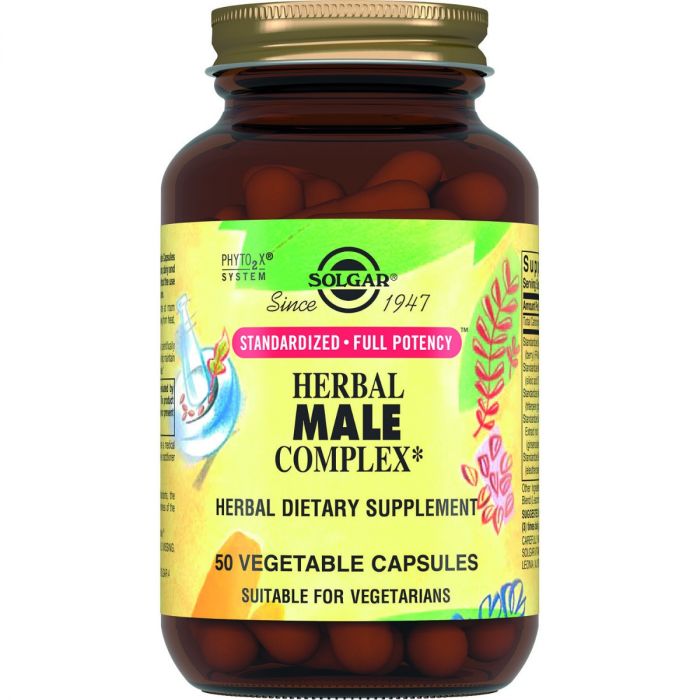 Solgar (Солгар) Herbal Male Complex (Трав'яний комплекс для чоловіків) капсули №50 недорого