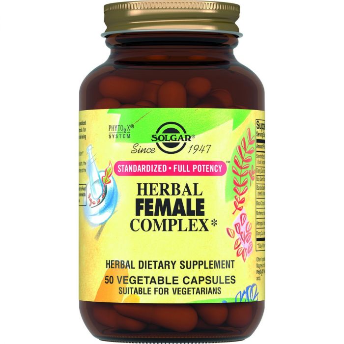 Solgar (Солгар) Herbal Female Complex (Трав'яний комплекс для жінок) капсули №50 - фото №1 Solgar (Солгар) Herbal Female Complex (Трав'яний комплекс для жінок) капсули №50 в аптеці