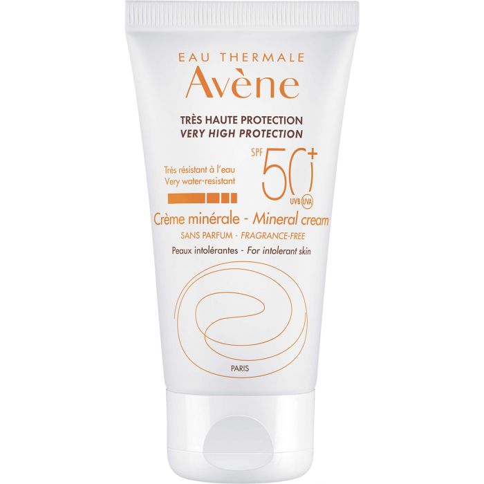 Крем Avene сонцезахисний SPF50 для надмірно чутливої шкіри 50 мл ADD
