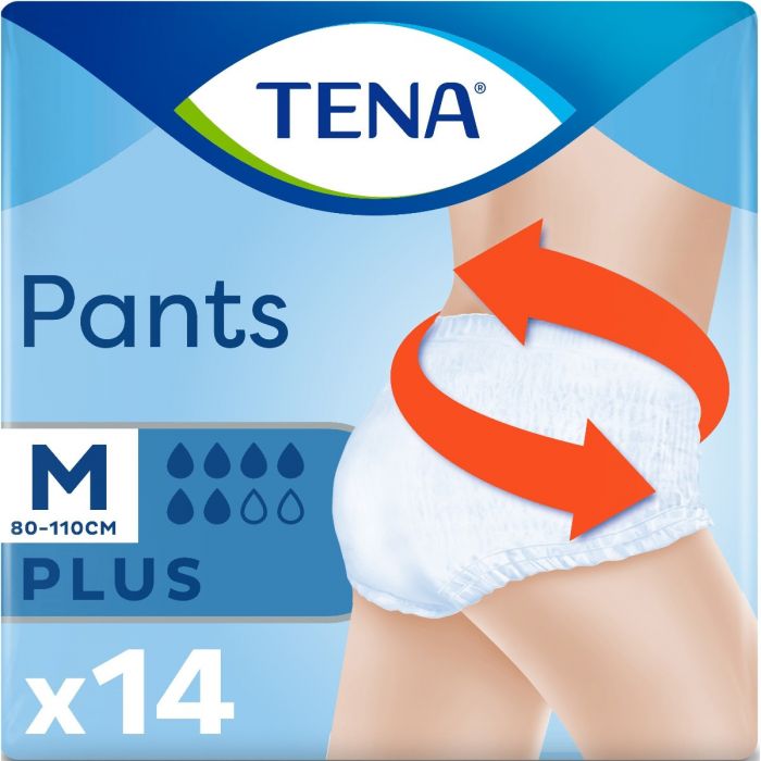 Подгузники-трусики для взрослых Tena Pants Plus урологические р.M №14  ADD