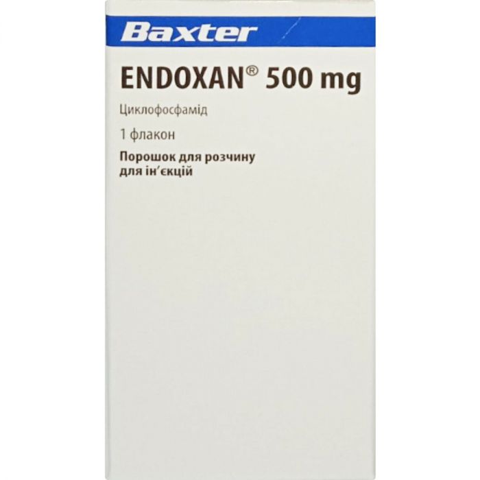 Эндоксан порошок для раствора для инъекций по 500 мг флакон №1 недорого