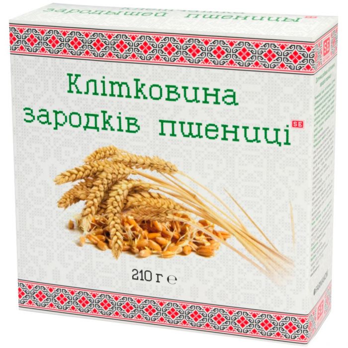 Клітковина Зародки пшениці порошок 210 г в Україні