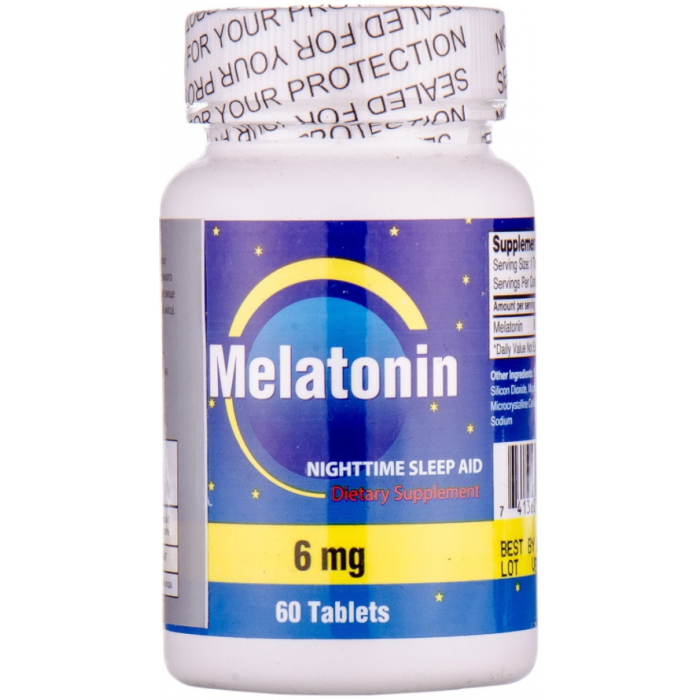 Мелатонін 6 мг таблетки №60 купити