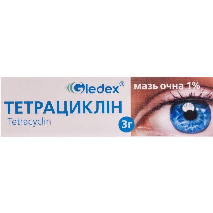 Тетрациклин 1% мазь глазная 3 г в интернет-аптеке